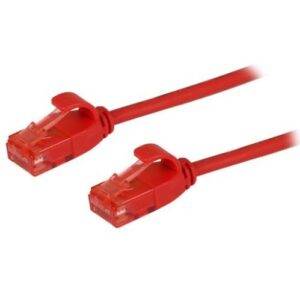 10 M Red CAT6A Ultra Thin UTP Ethernet Patch Cable