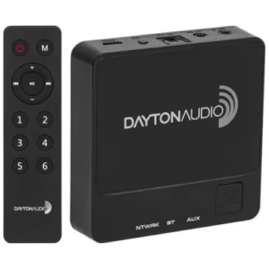 Dayton audio wba51 wi-fi & bluetooth audio receiver