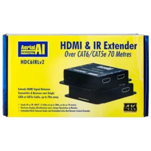 HDMI Extender Over Cat 5e Cat 6 with IR Return
