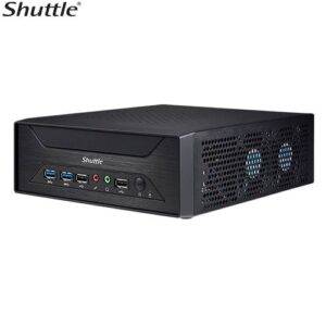 Shuttle XH410G 3-Liter Mini-PC Barebone - H410, LGA1200, 2x DDR4 SODIMM, 1x 2.5" Bay, 1x M.2 2280 Socket,1x PCIe x16, 1x HDMI, 1x VGA